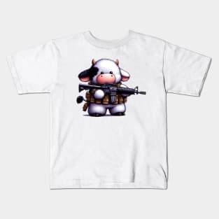 Fluffy Cow Kids T-Shirt